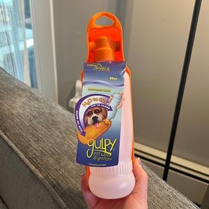 Pet water bottle for on the go!